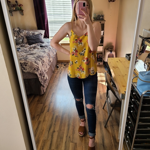 Pink Republic Tops - Floral Tank
